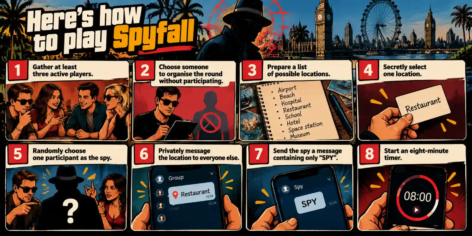 Create a DIY Spyfall Game