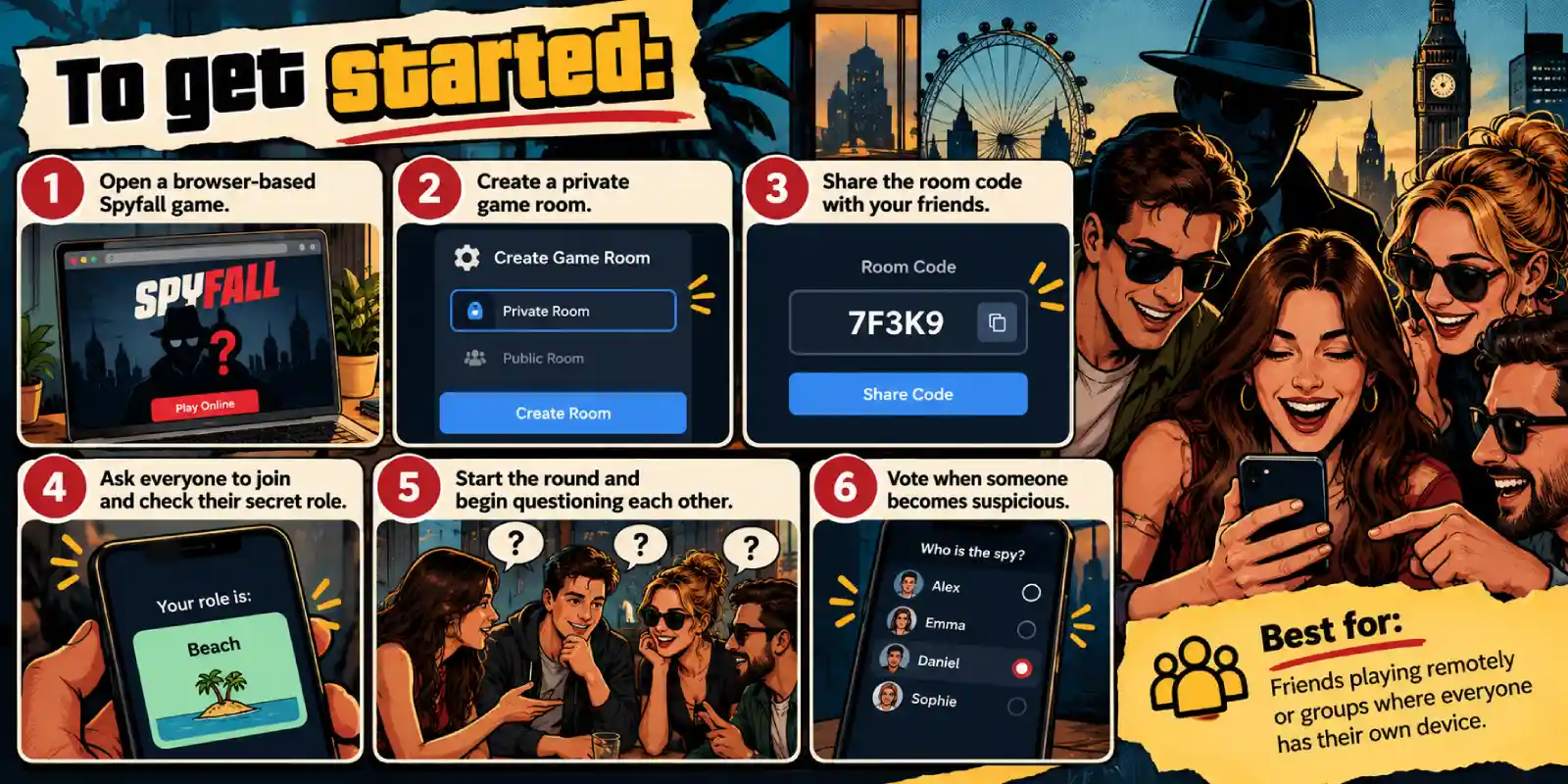 Play Spyfall Online in Your Browser