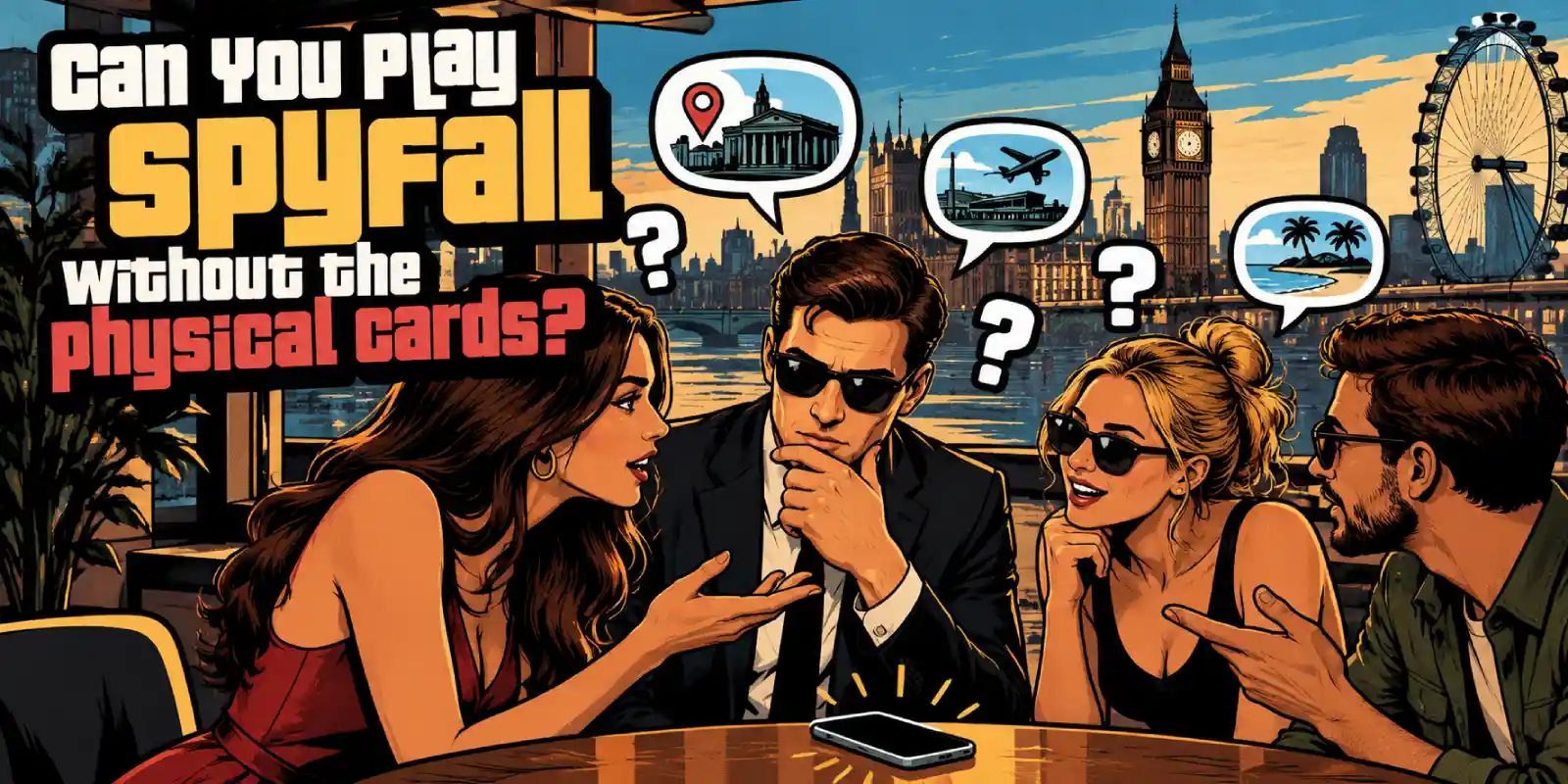 Can You Play Spyfall Without the Physical Cards?