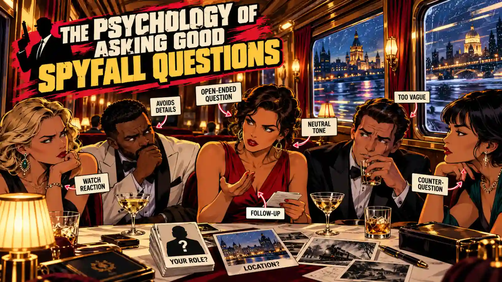 The Psychology of Asking Good Spyfall Questions