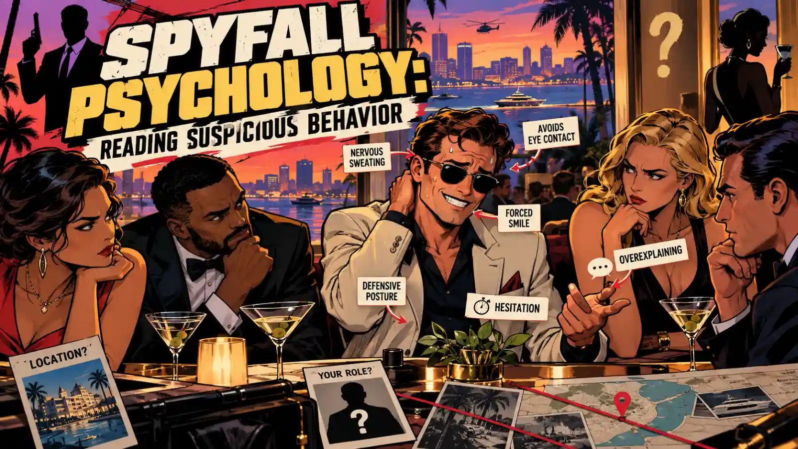 Spyfall Psychology: Reading Suspicious Behavior